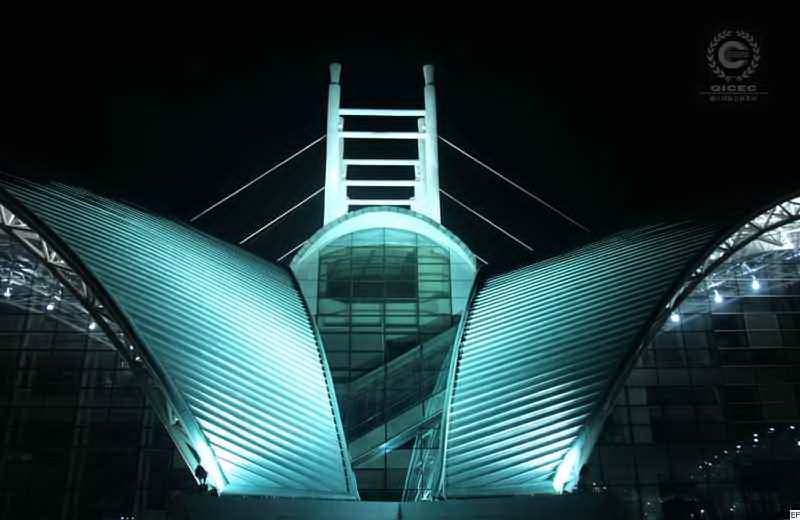 西安曲江國際會展中心外觀圖