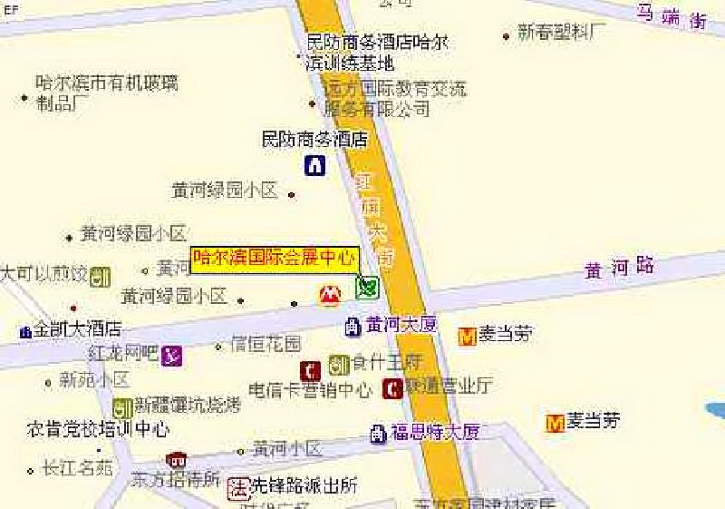 哈爾濱國際會(huì)展體育中心交通圖