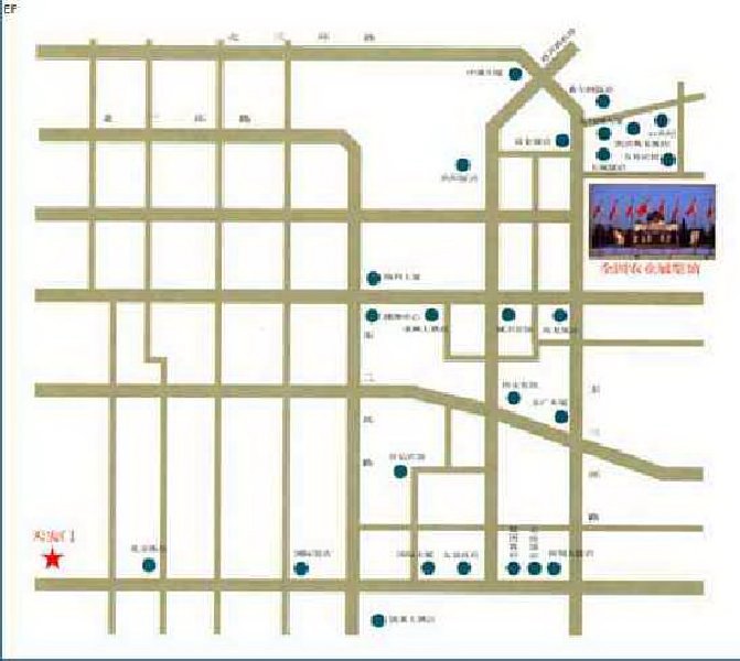 全國農(nóng)業(yè)展覽館交通圖