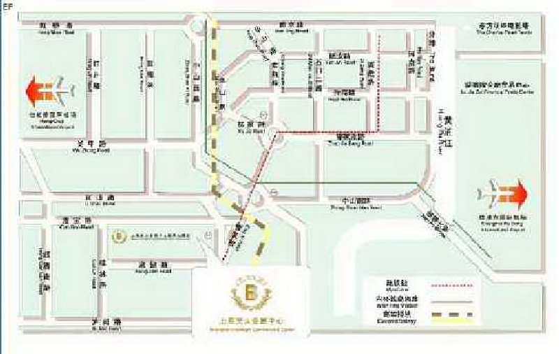 上海光大會(huì)展中心交通圖