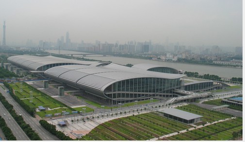 中國進出口商品交易會琶洲展館(原廣州國際會議展覽中心(琶洲展館))外觀圖