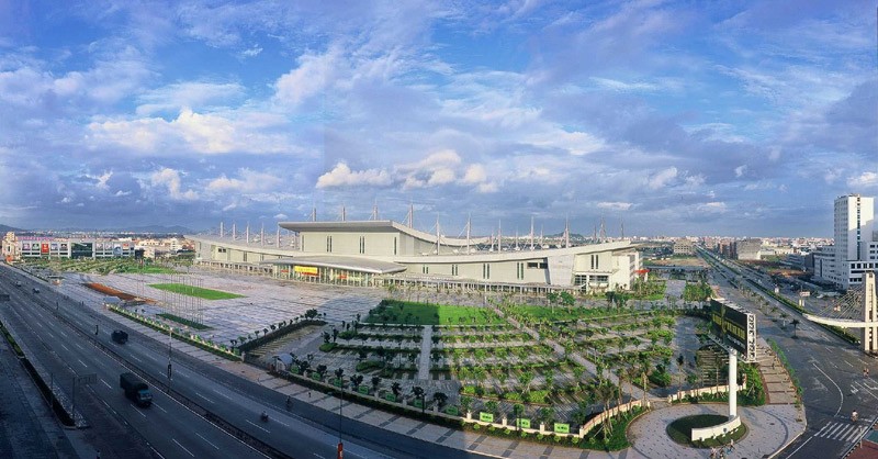 廣東現(xiàn)代國際展覽中心外觀圖